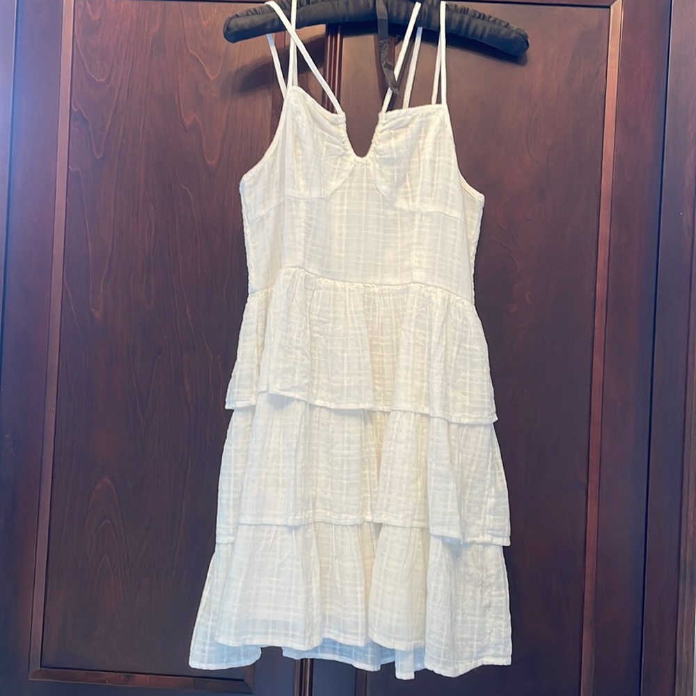 White sun dress
